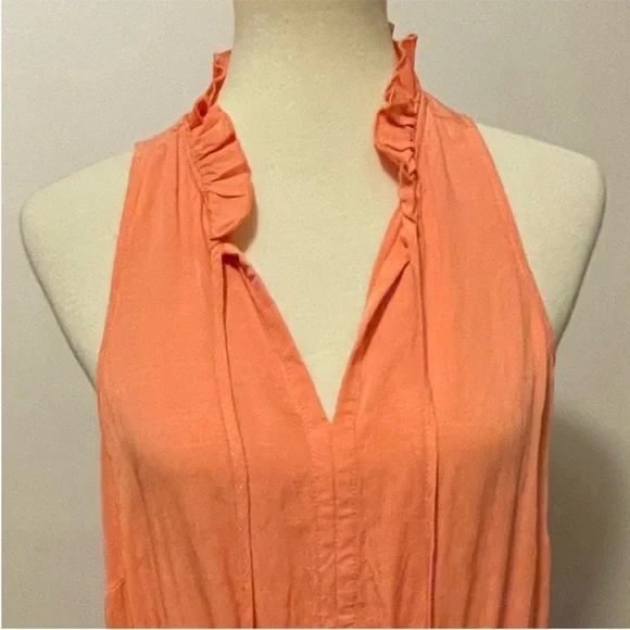 Torrid Challis Ombré Red Tiered Maxi Dress Size 1  1X NWT - Picture 7 of 16